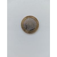 2 фунта 2012 год. Чарльз Дикенс.