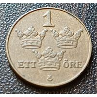 Швеция 1 эре, 1950    ( 1-3-2 )