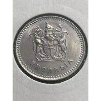 Родезия 10 центов 1975 г