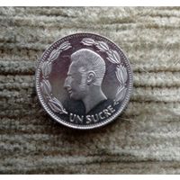 Werty71 Эквадор 1 сукре 1988