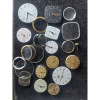 Лот механизмов к наручным часам