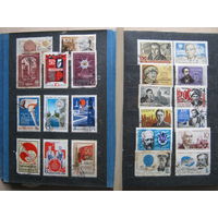 Марки в альбоме, известные люди, личности, наука и другие, 200 шт.