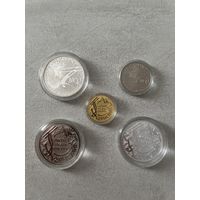 Зимние виды спорта. Фристайл, набор памятных монет