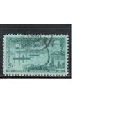 США-1953, (Мих.641), гаш. , Личности, Корабль, бухта Токио(одиночка)