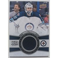 Хоккейная карточка НХЛ джерси Ondrej Pavelec (Виннипег)