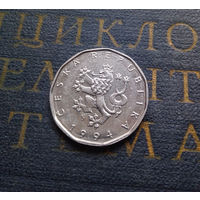 2 кроны 1994 Чехия Яблонец #04