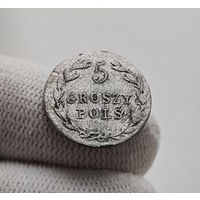 5 грошей 1820 г. IB. Для Польши (Александр I), лот рп-2