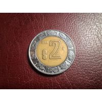 Мексика 2 песо 1998