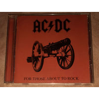 AC/DC – "For Those About To Rock We Salute You" 1981 (Audio CD) Remastered