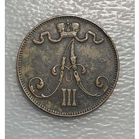 5 pennia пенни 1888 отличное состояние