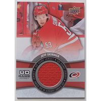 Хоккейная карточка НХЛ джерси Jeff Skinner Каролина)