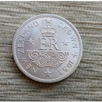 Werty71 Новая Зеландия 1 крона 1953 доллар