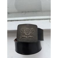 Пряжка школьная 50е годы,с ремнем.