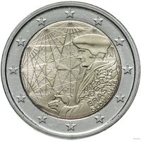 2 евро 2022 Словения 35 лет программы Erasmus UNC из ролла