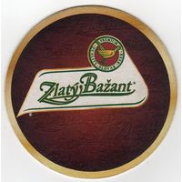 Подставку под пиво ZLATY  BAZANT  / Словакия  /.