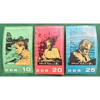 ГДР 1965. 90 летие Альберта Швейцера. Полная серия
