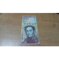 100 боливаров 23,12,2015  Венесуэлы * 50306283