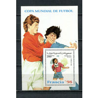 Сахара - 1996 - Футбол - 1 блок. MNH.  (Лот 96HM)-T2P15