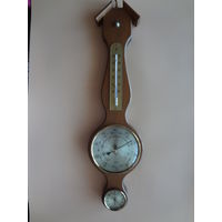 Барометр + термометр + гигрометр.