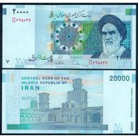 Иран, 20000 Риалов 2019 год, UNC