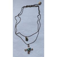 Цепочка с двумя подвесками