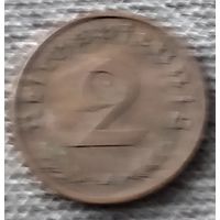 2 рейхспфеннига 1939 А