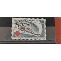 РАСПРОДАЖА ФРАНЦИЯ 1963г. Полная серия. Гаш.