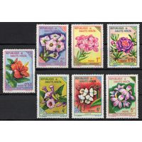 Верхняя Вольта 1963. Флора. Цветы. 7 марок (120)