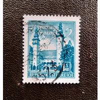Марка Австрия 1960 год Адхитектура