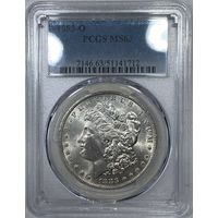 Доллар Морган 1883 ms 63 PCGS