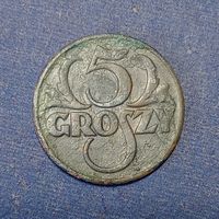 Польша 5 грош 1939