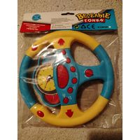Игрушка детская Руль музыкальный "Весёлые гонки"