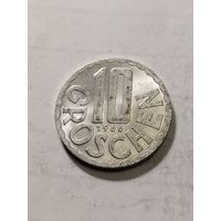 Австрия 10 грош 1966