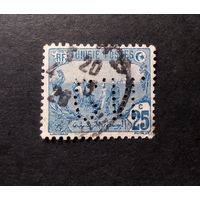 Французский Тунис\460с\ТУНИС  1906 перфин C.N. -Controle National