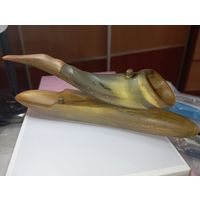 Сувенир из рога и кости  , СССР . " Трубка " .