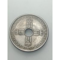 Норвегия 1 крона 1950 года .