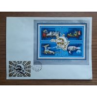 Венгрия 1974г. КПД  Блокна конверте. История почты. СГ.