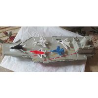С 1 рубля! Авианосец игрушка пластик