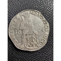 Зильбердукат (талер) 1694г. Голландия. Торг!
