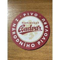 Подставка под пиво Budweiser Budvar No 3
