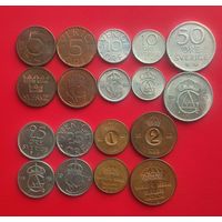 Швеция (9 монет)