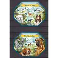 Соломоновы острова 2014 Фауна домашние собаки - 1 лист + 1 блок MNH**