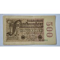 1923 год  500 000 000 марок Германия