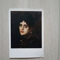 Портрет итальянской певицы Салюд-Отон. Коровин. ИЗОГИЗ. 1959г.