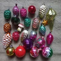 Ёлочные игрушки цена за все