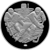 Чемпионат мира по хоккею 2014 года. Минск-Арена 1 рубль 2014 года