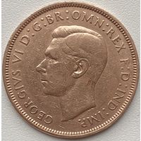 Великобритания 1 пенни 1938 г.