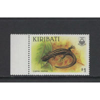 Кирибати 1987** Рептилии Ящерицы Mi#496