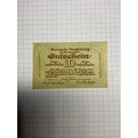 10 геллеров (нотгельды) Австрия.-2512