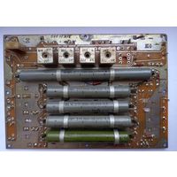 Плата с Радиодеталями Кварцевыми фильтрами и Катушками